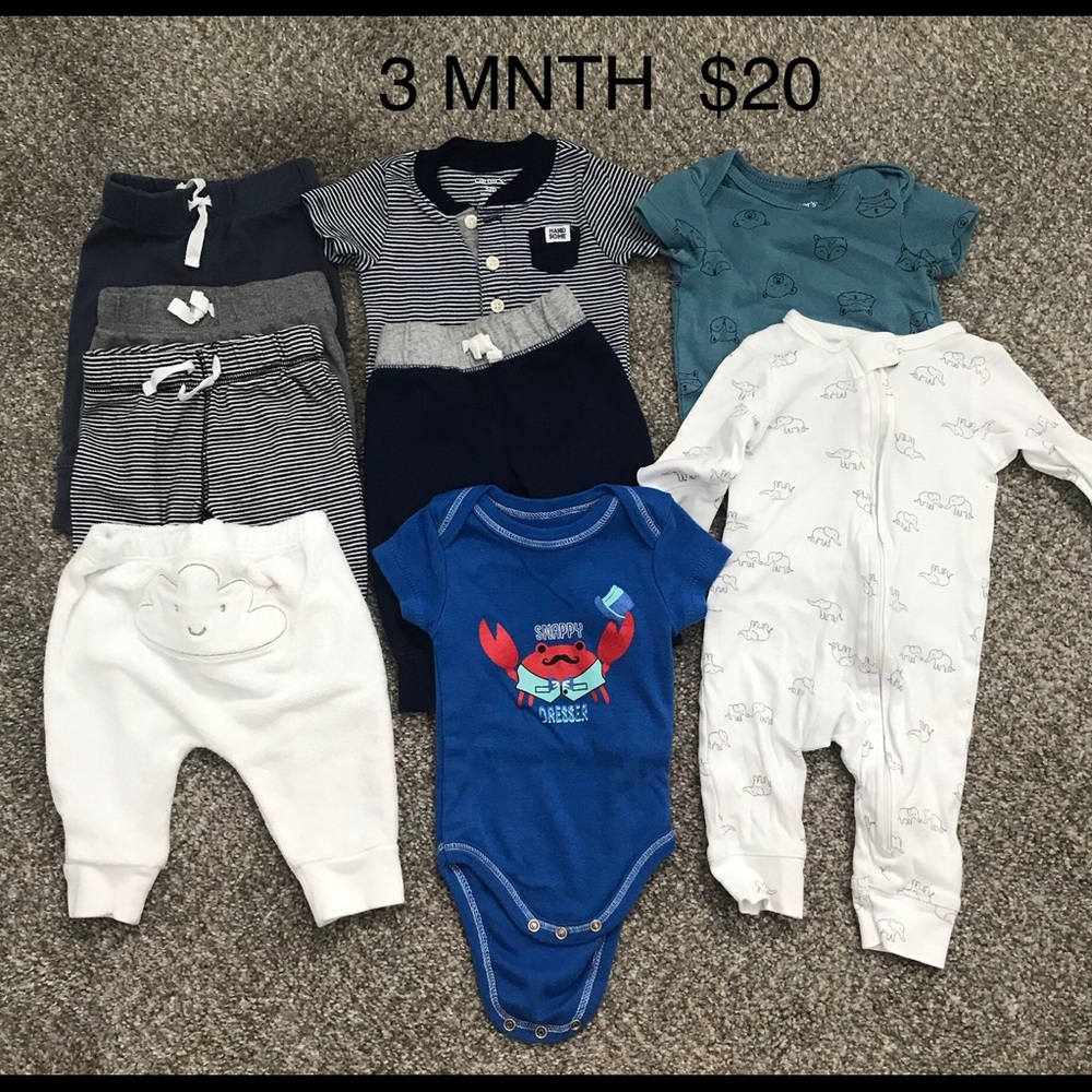 Baby boy clothes bundle